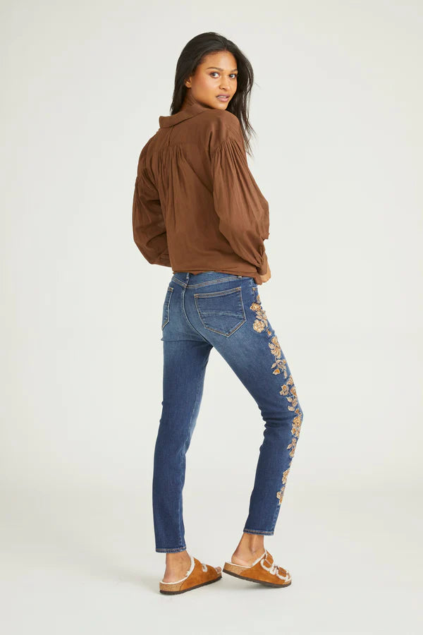 Jackie Skinny Jeans | Taupe Veranda