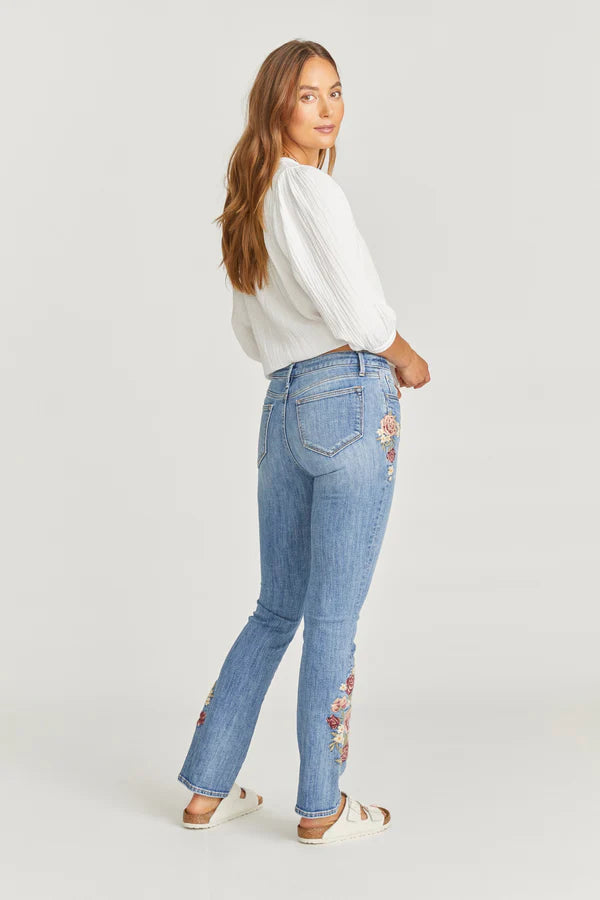 Kelly Boot Cut Jeans | Rosé