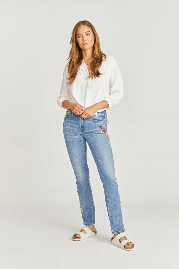 Kelly Boot Cut Jeans | Rosé