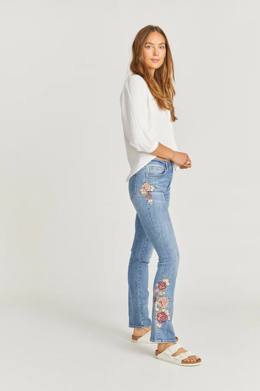 Kelly Boot Cut Jeans | Rosé