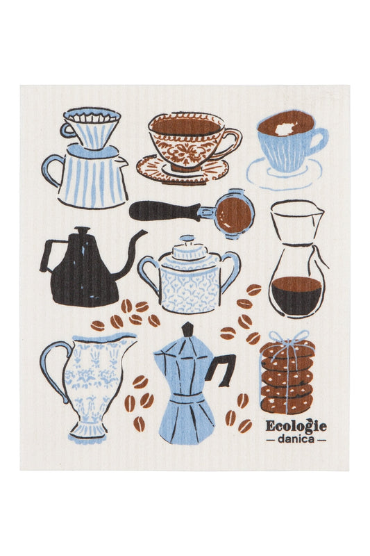 Coffee Break Swedish Dishcloth
