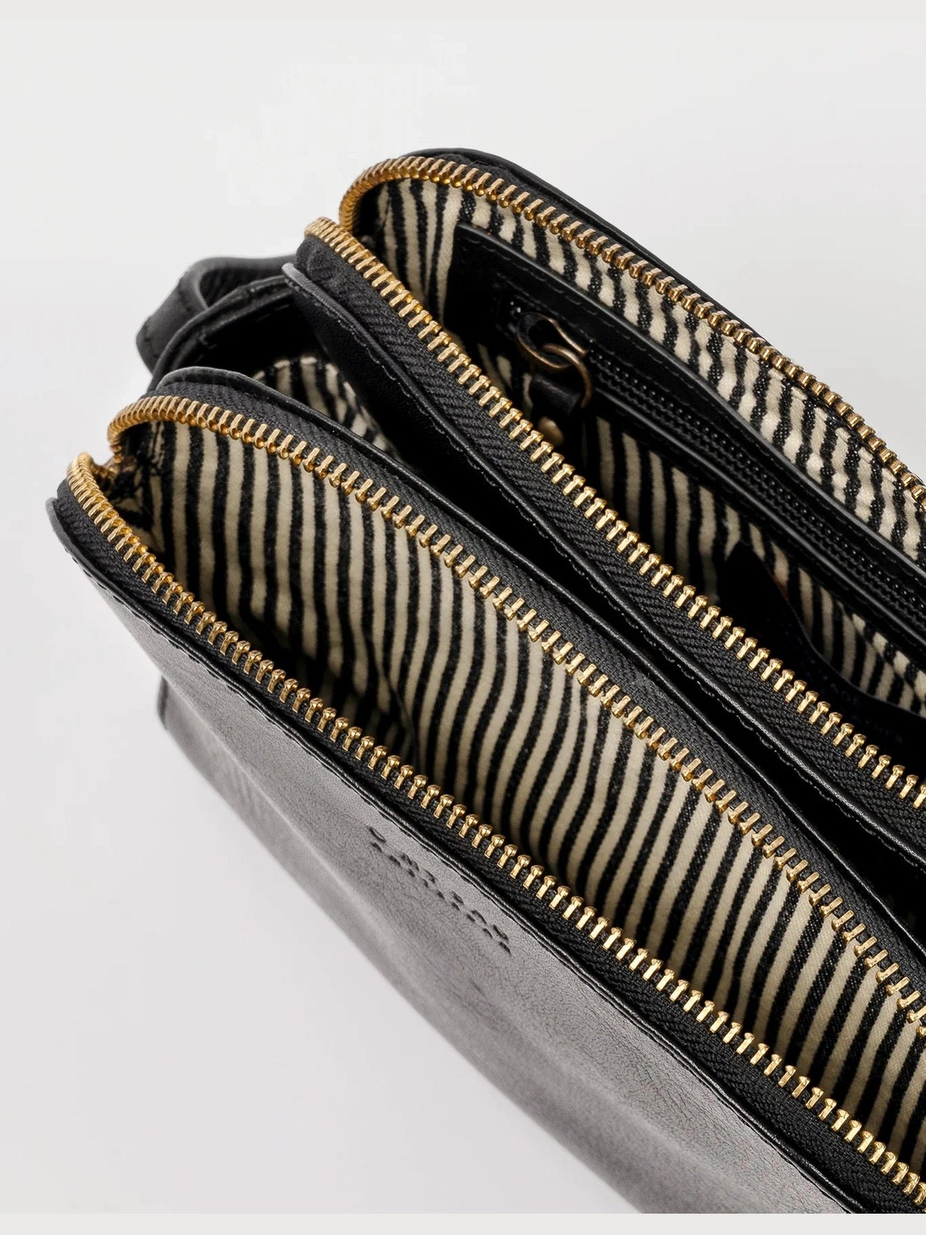 Emily | Leather Strap | Black / Stromboli Leather