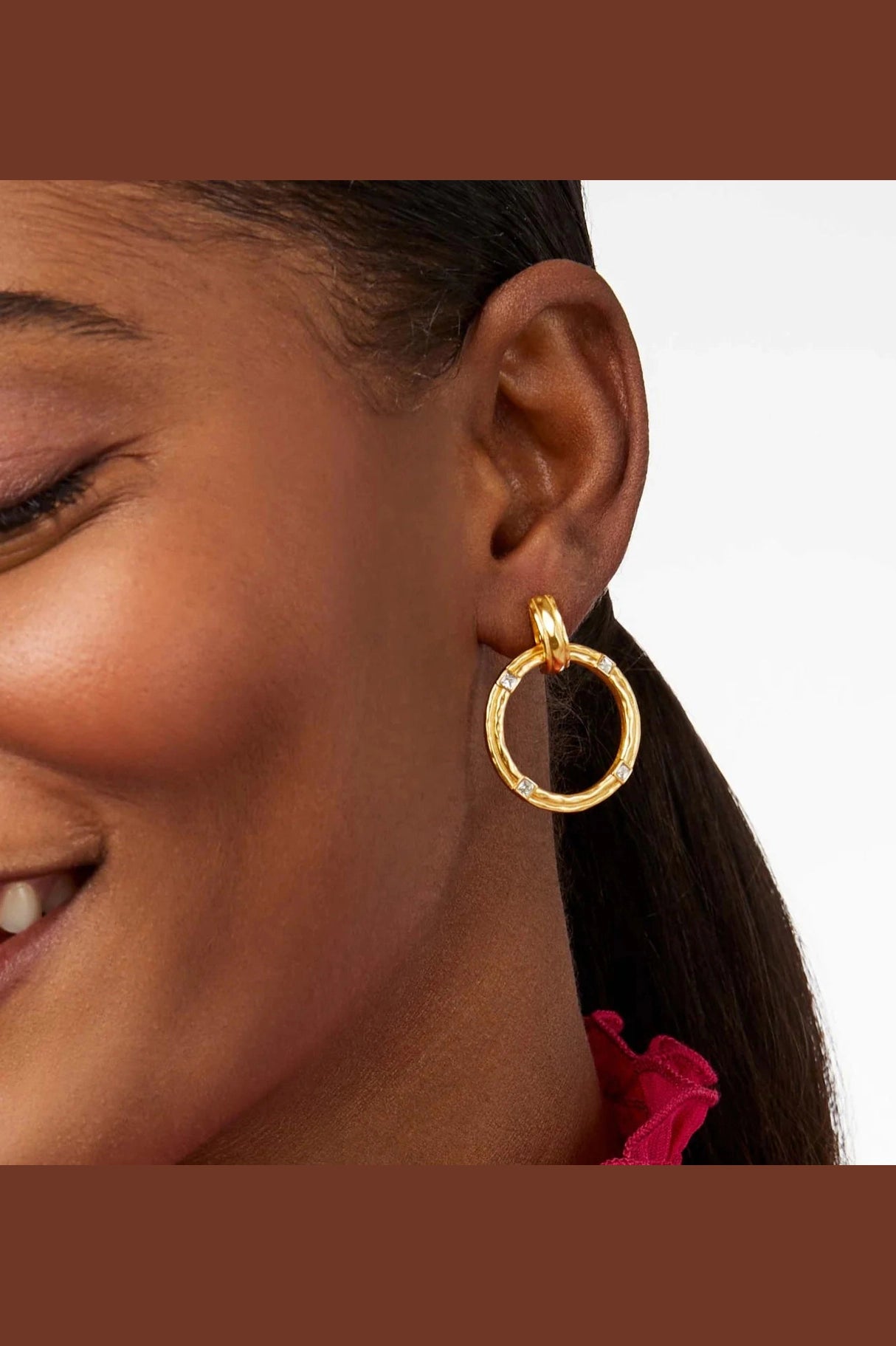 Astor Doorknocker Earring