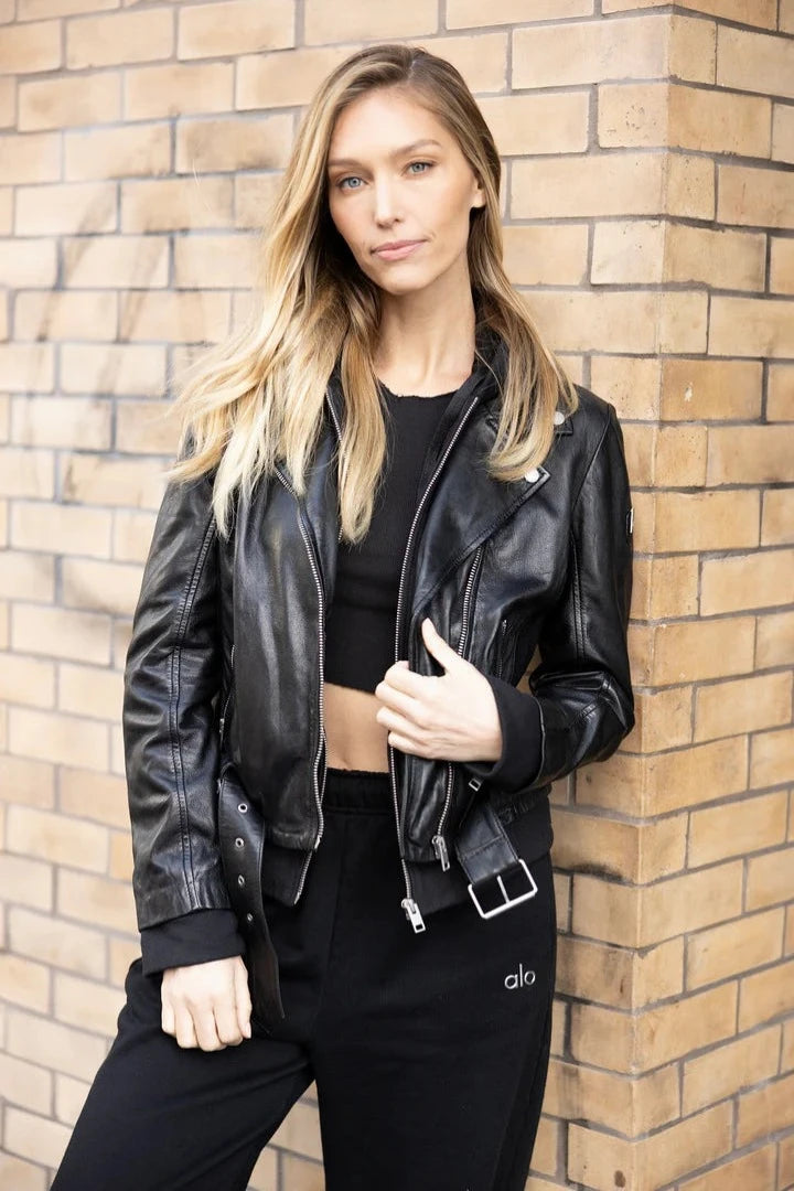 FREDA RF Leather Jacket