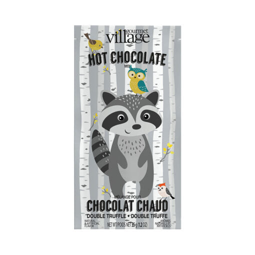 Mini Hot Chocolate- Woodland Raccoon