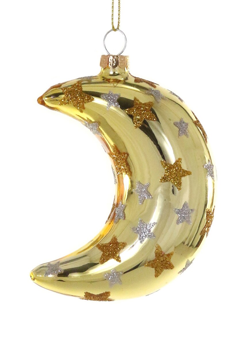 Elysian Moon Gold Ornament