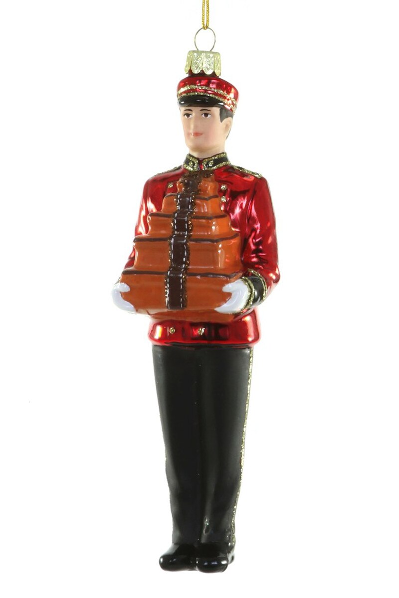 Hotel Bellhop Ornament