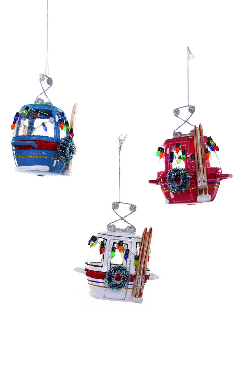 Ski Slope Gondola Ornament