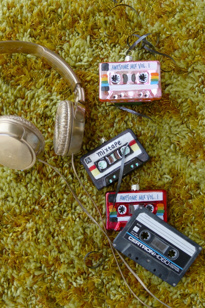 Awesome Mix Tape Ornament | Pink