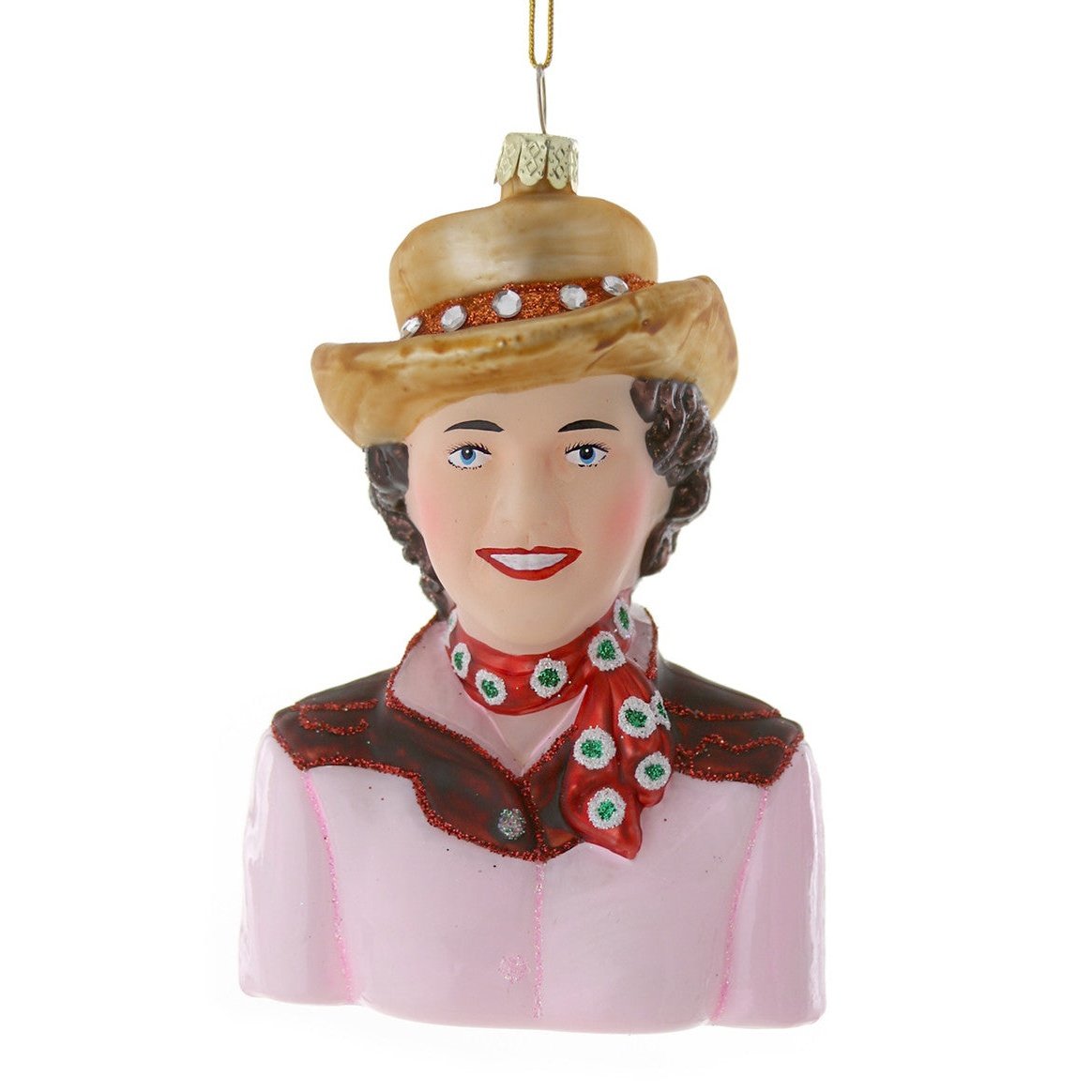 Vintage Cowgirl Ornament