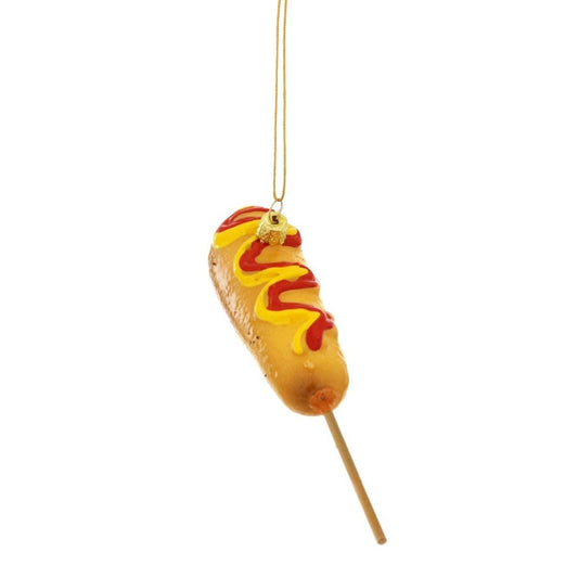 Corn Dog On a Stick Ornament