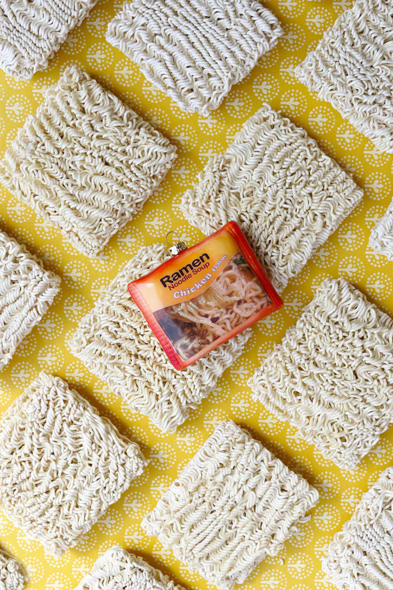 Ramen Noodle Soup Ornament