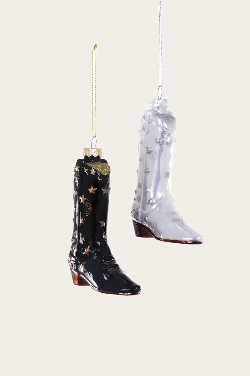 Cosmic Cowboy Boot Ornament