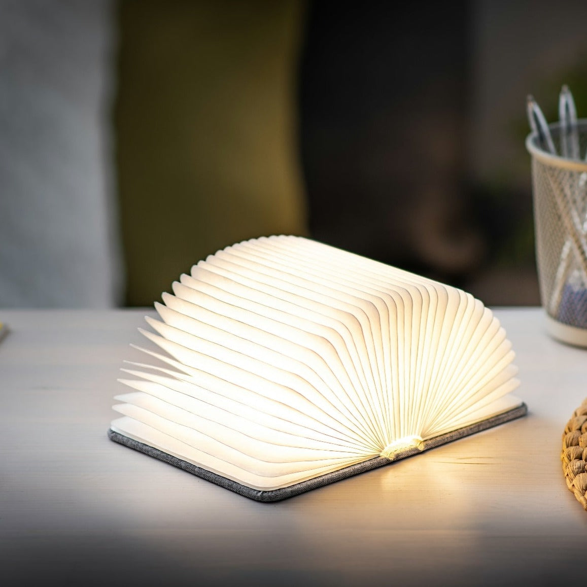 Smart Book Light Linen Fabric