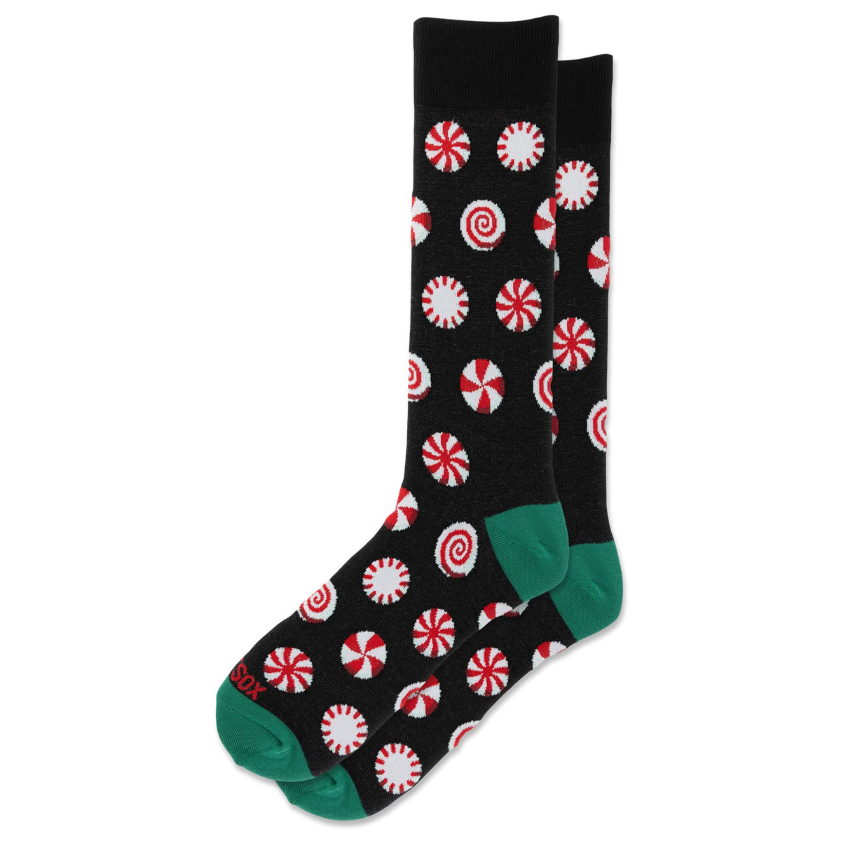 HOTSOX Men's Holiday Mints Crew Socks