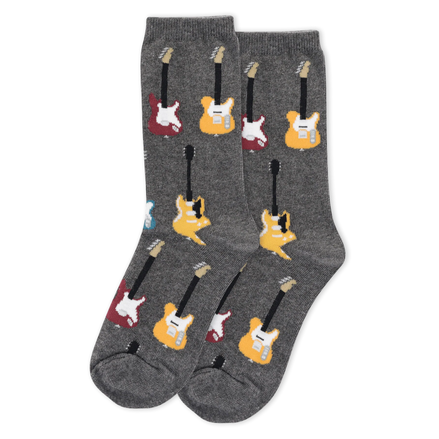 HOTSOX Men's Electric Guitar Crew Sock