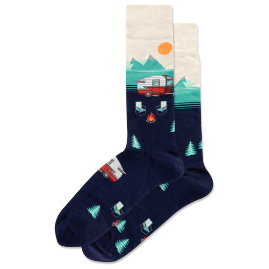 HOTSOX Men's Camper Scene Socks