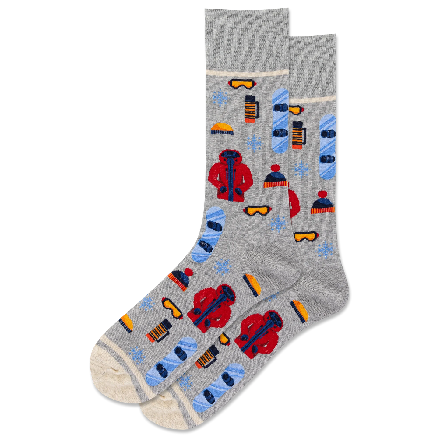 HOTSOX Men's Snowboarder Crew Socks