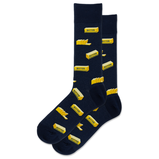 HOTSOX Men's Butter Crew Socks
