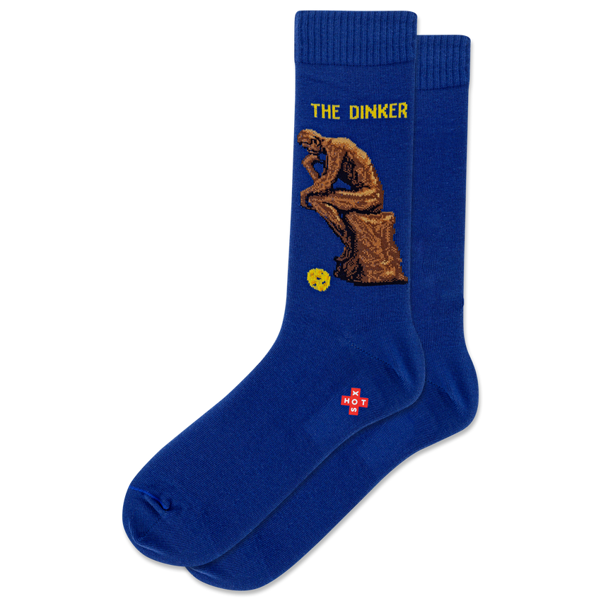 HOTSOX Men's The Dinker Crew Socks