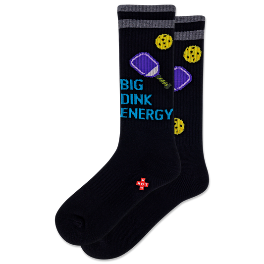 HOTSOX Men's Big Dink Energy Active Crew Sock