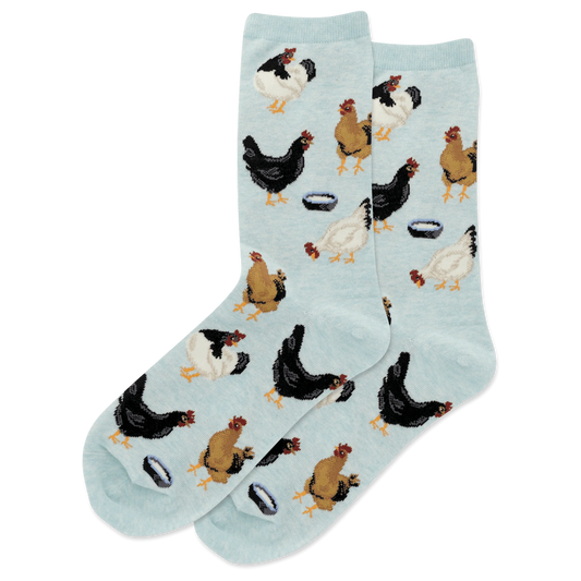 HOTSOX Women's Chicken Crew Socks