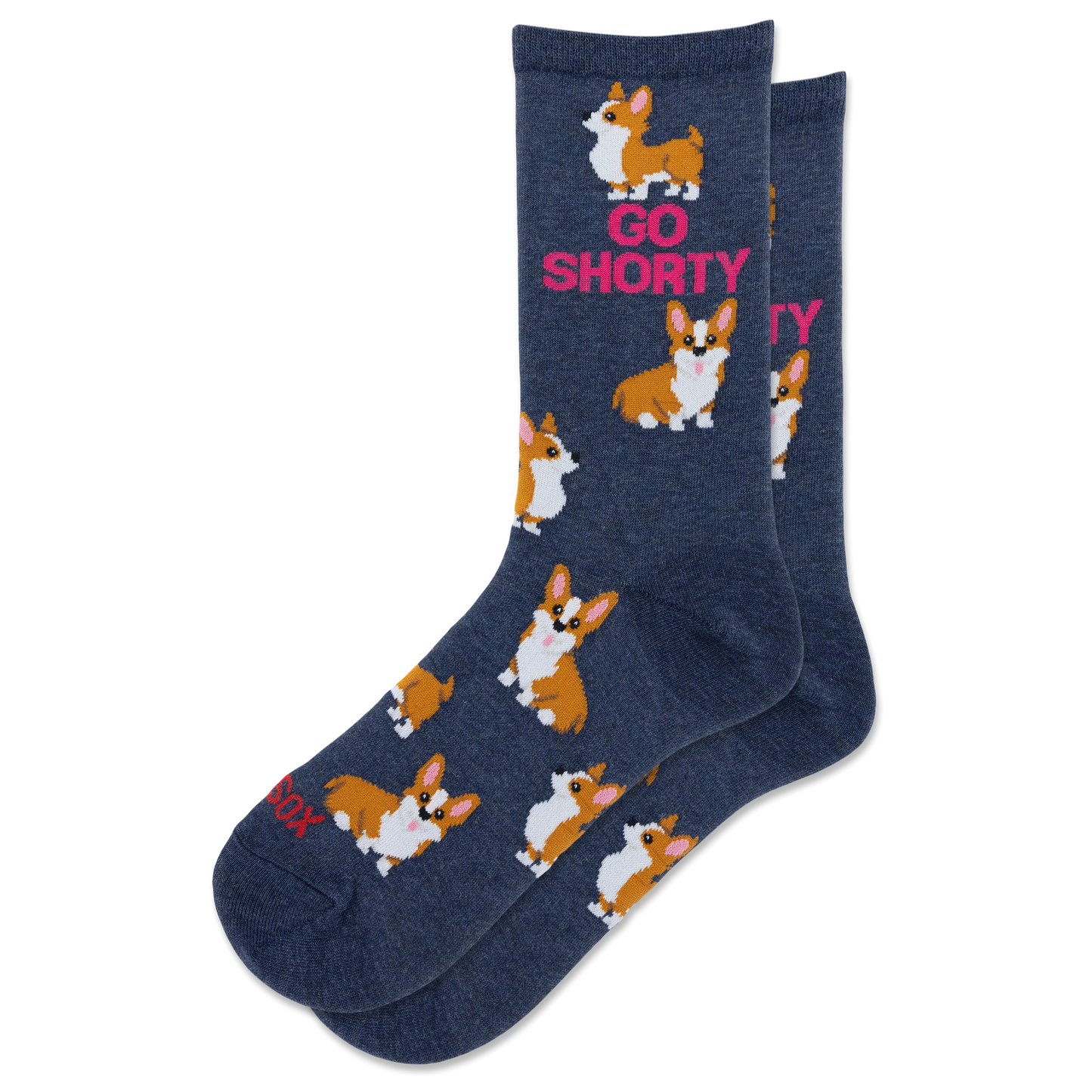 Women's Hotsox - Go Shorty Corgi