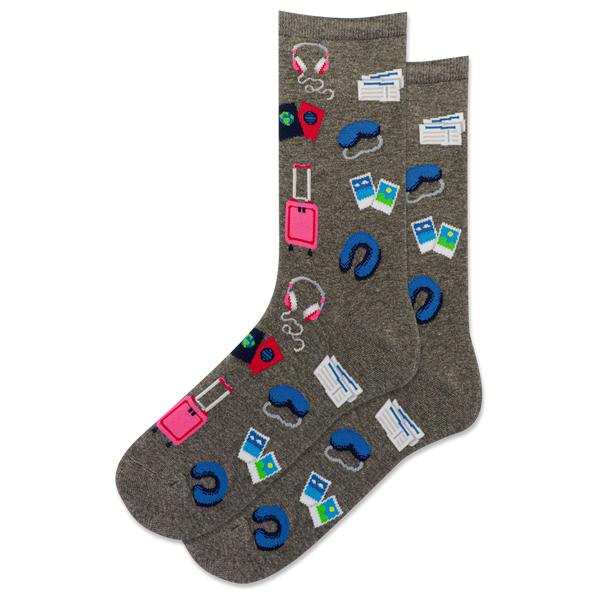 HOTSOX Men's Travel Crew Sock