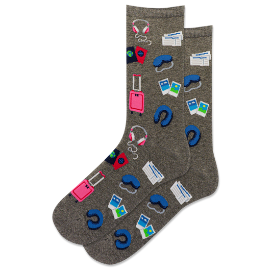 HOTSOX Men's Travel Crew Sock