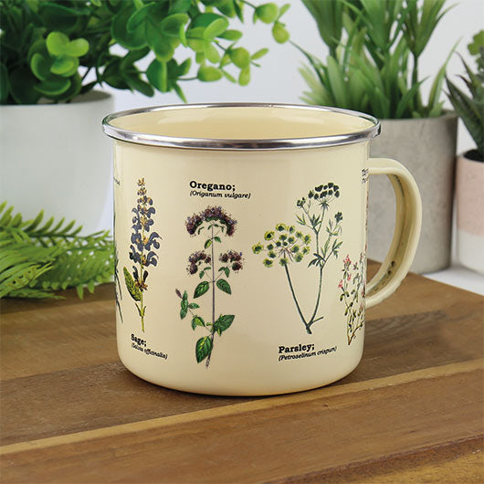Enamel Mug - Herb