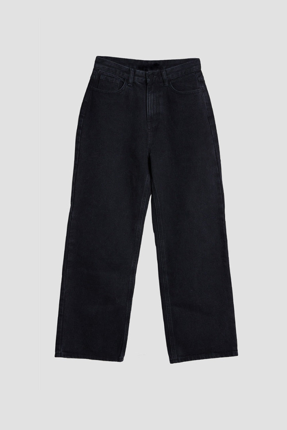 High Waist Straight Jeans
