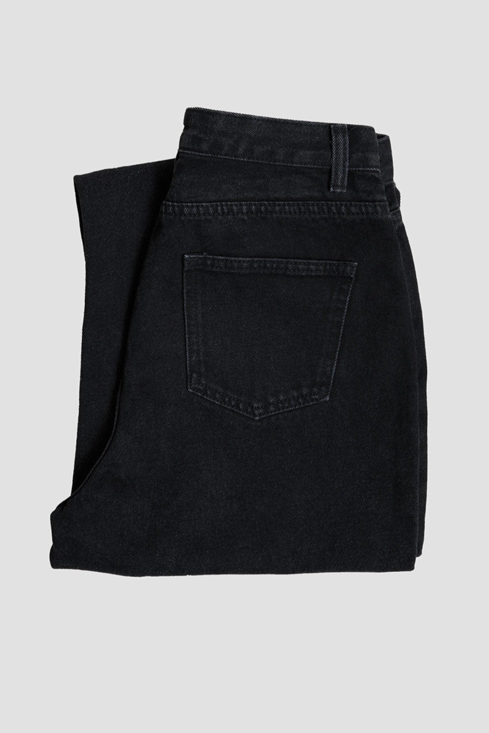 High Waist Straight Jeans