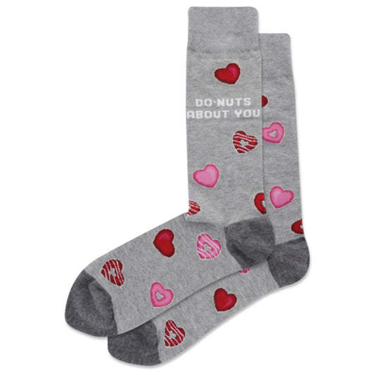 HOTSOX Women's Do-Nuts About You Crew Sock