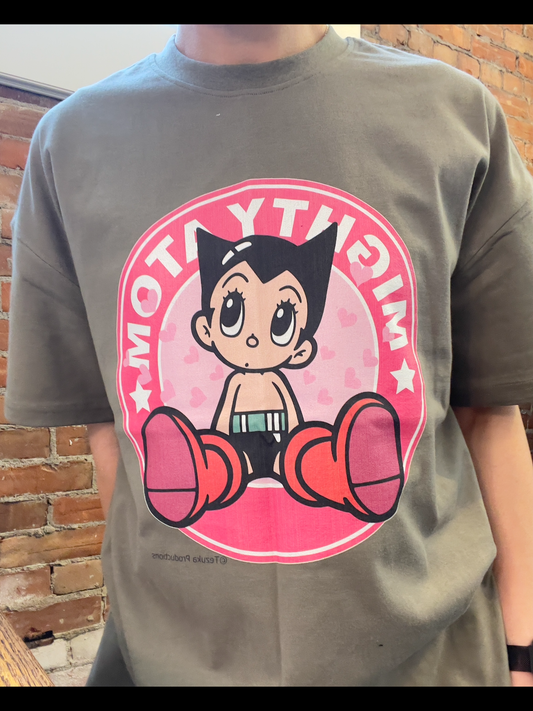 Sitting Mighty Atom T-shirt
