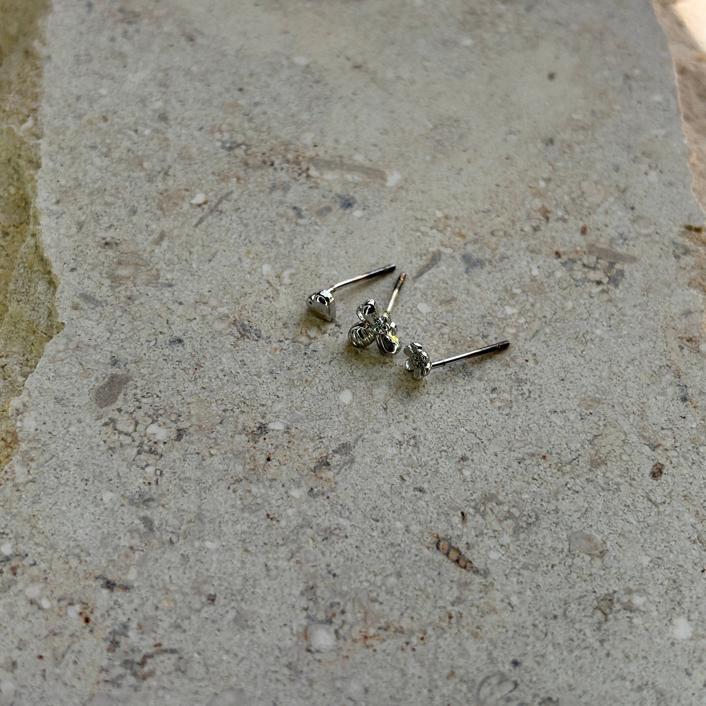Bee Love Stud Earrings | Set of 3