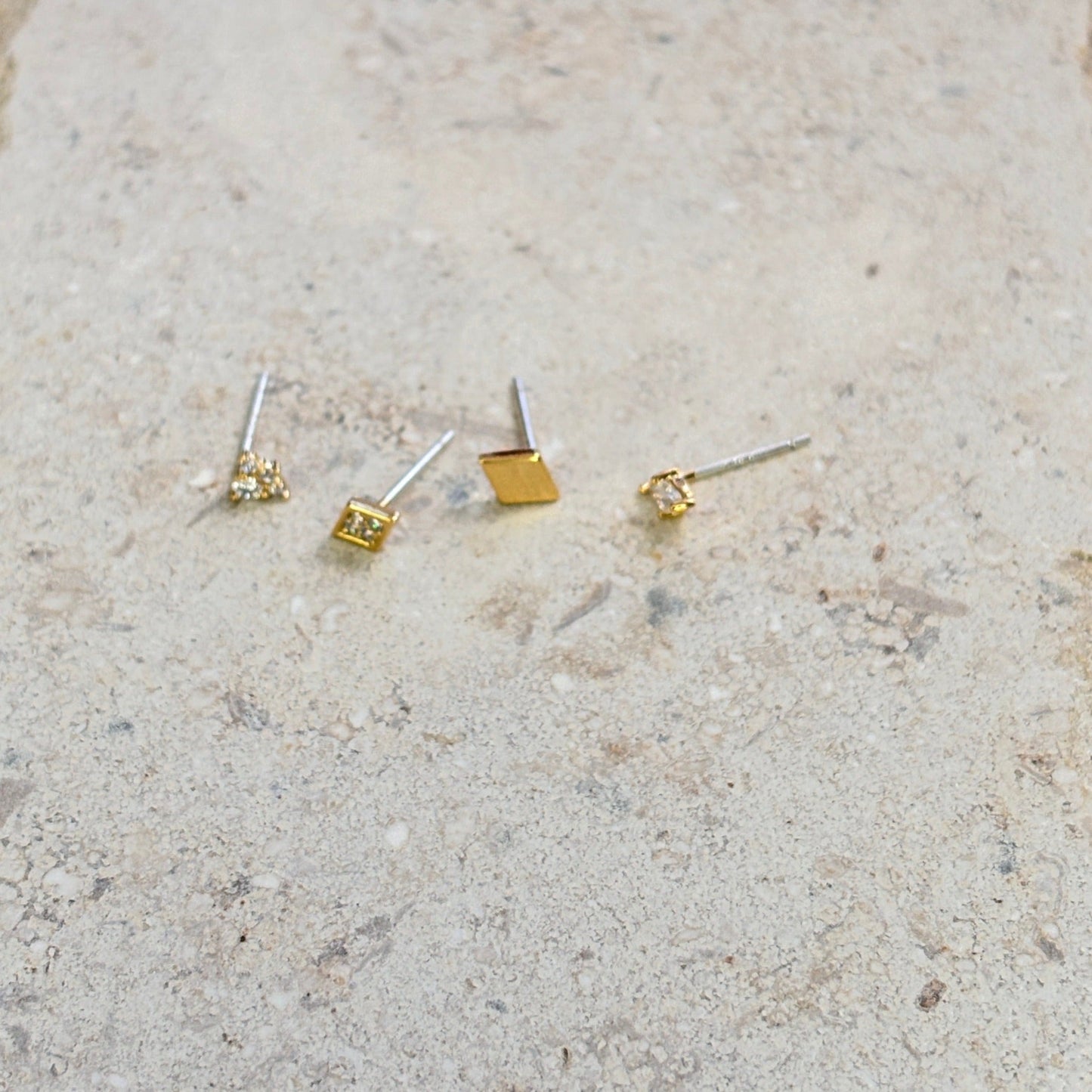 Lucy in the Sky Stud Earrings | Set of Four