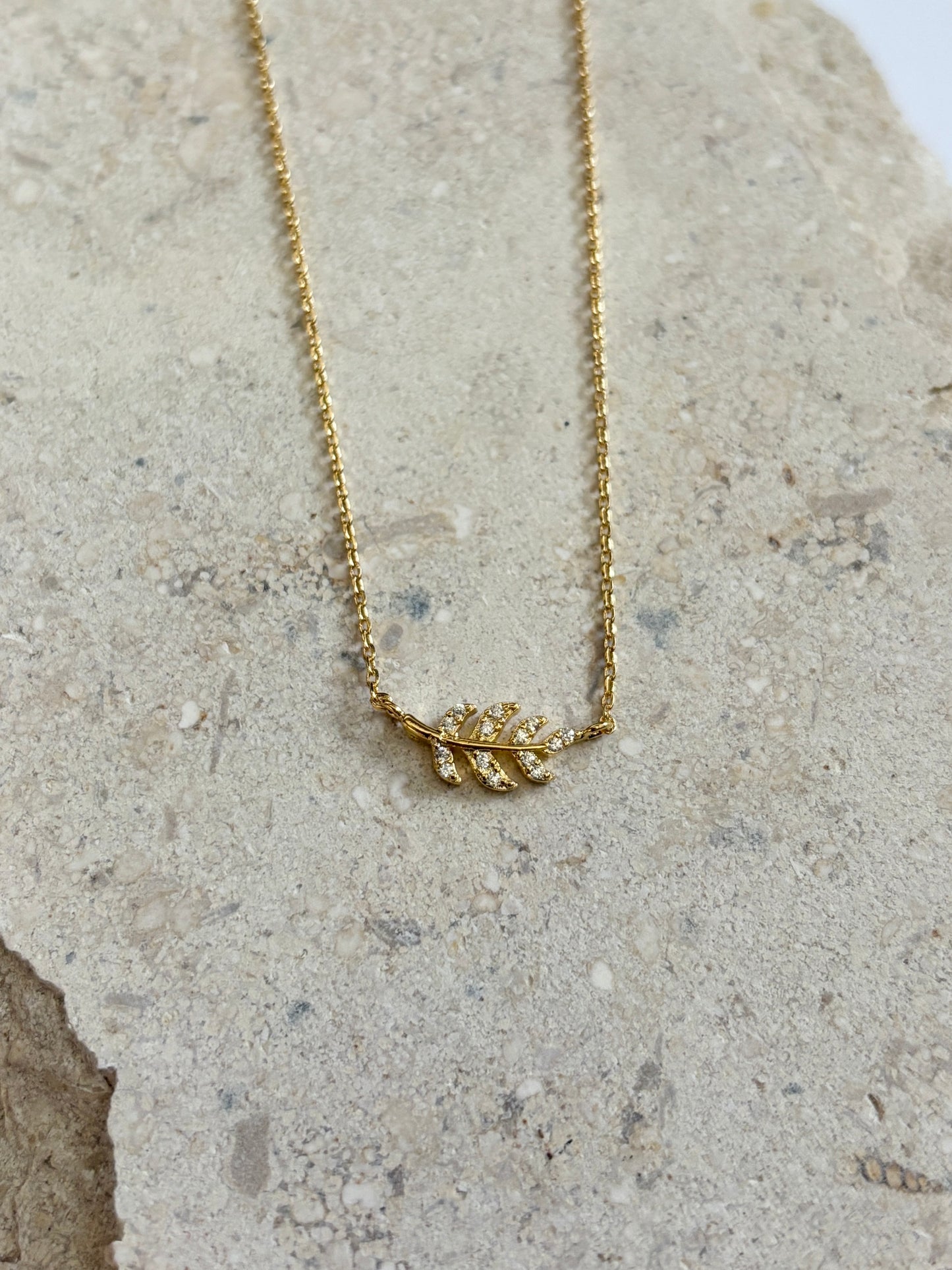Last leaf Necklace