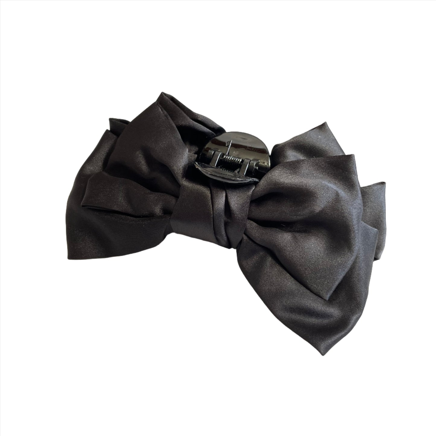 Satin Bow Claw Clip