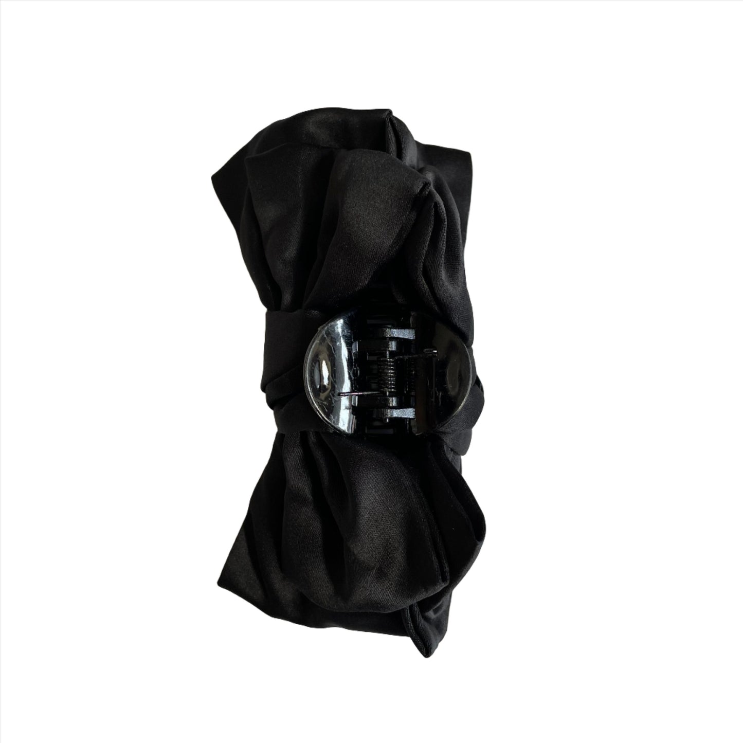 Satin Bow Claw Clip