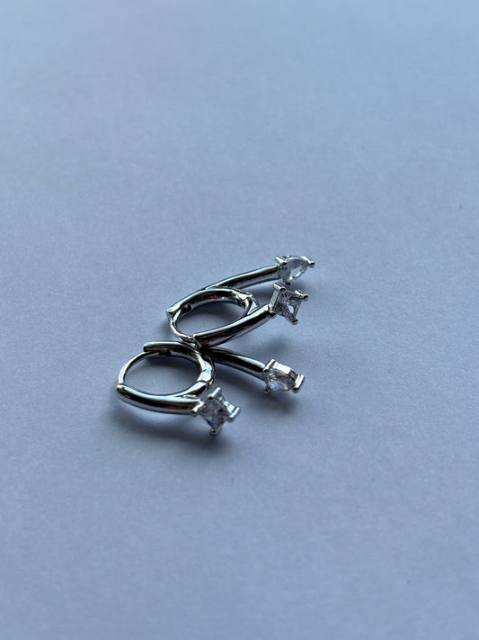 Mona Lisa Huggie Hoop Earrings