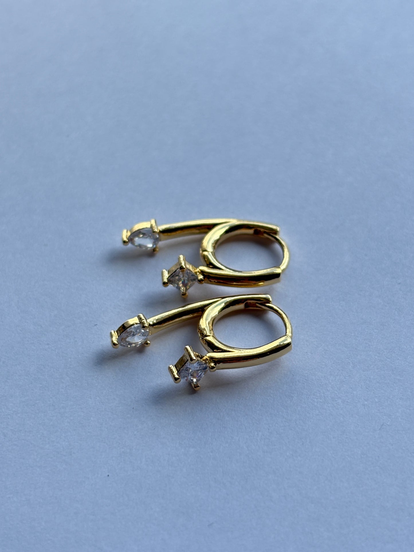 Mona Lisa Huggie Hoop Earrings