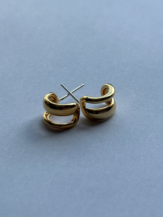 Rome Huggie Hoop Earrings