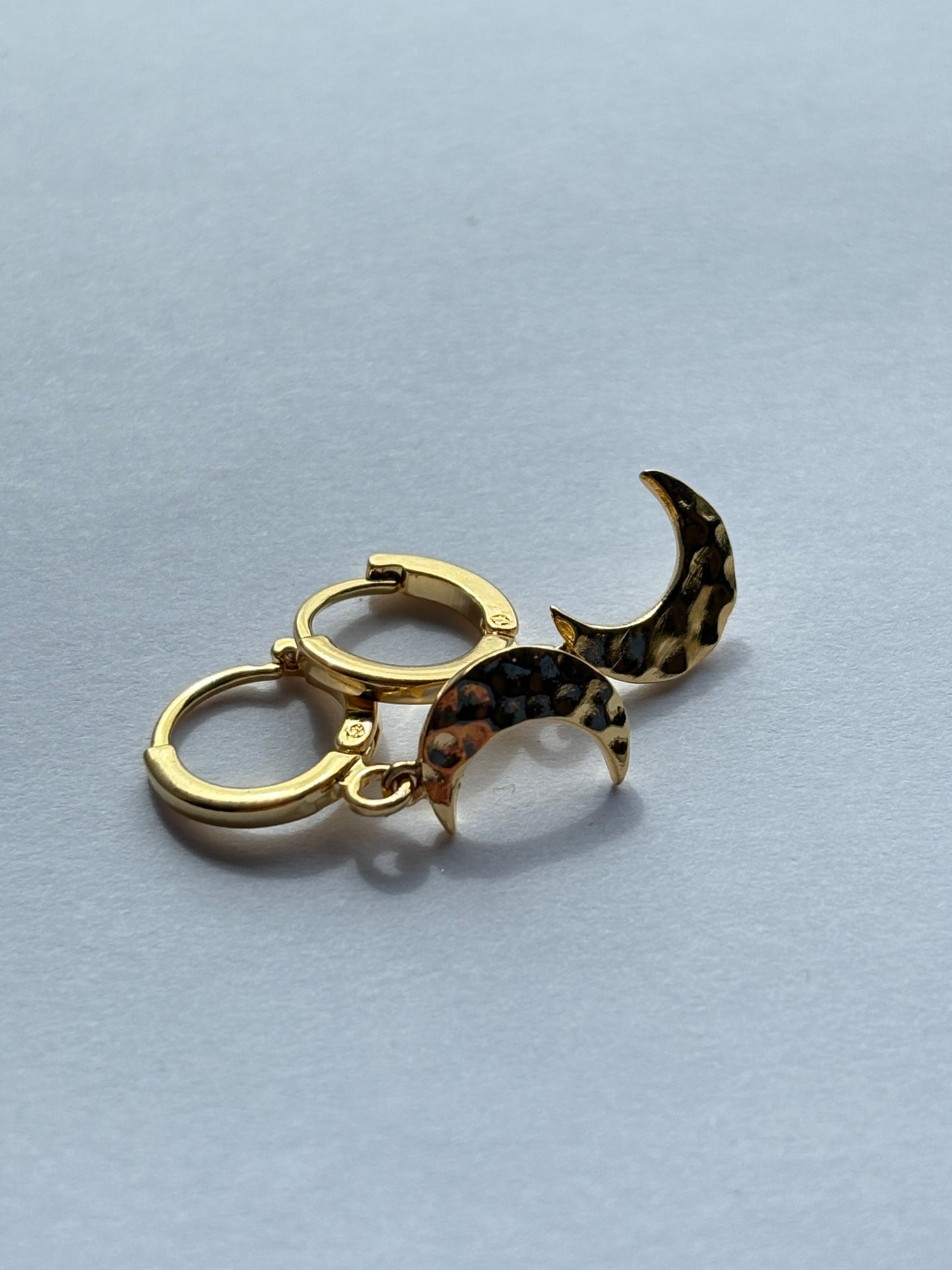 Moon & Me Huggie Hoop Earrings