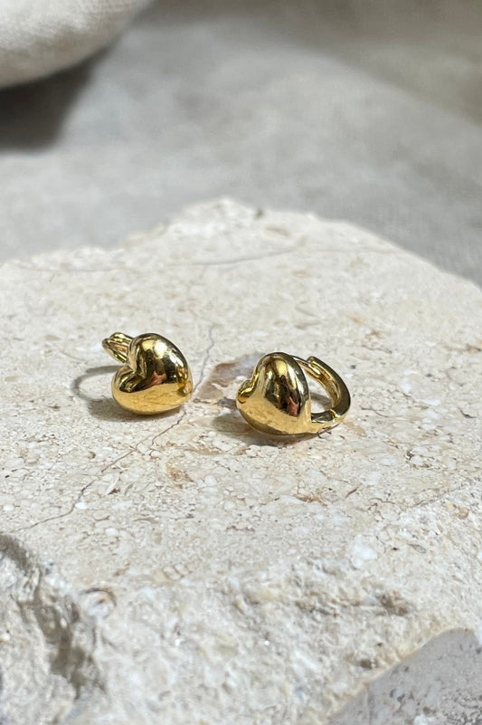 Mahal Huggie Hoop Earrings