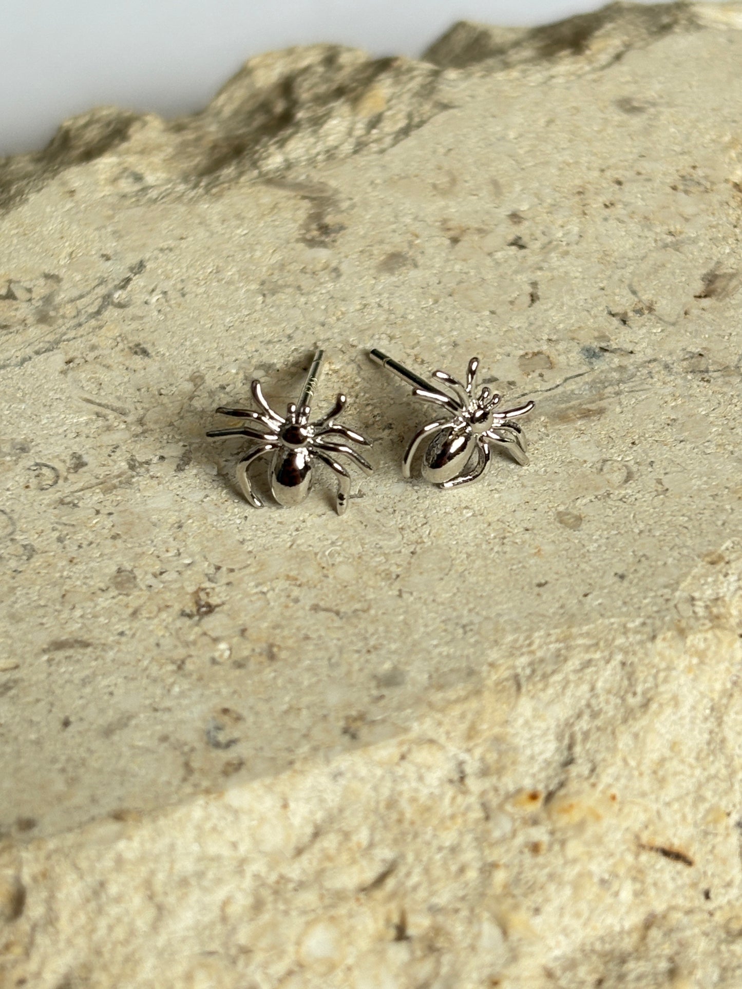Black Widow Stud Earrings
