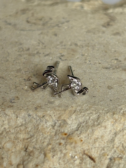 Flamingo Stud Earrings