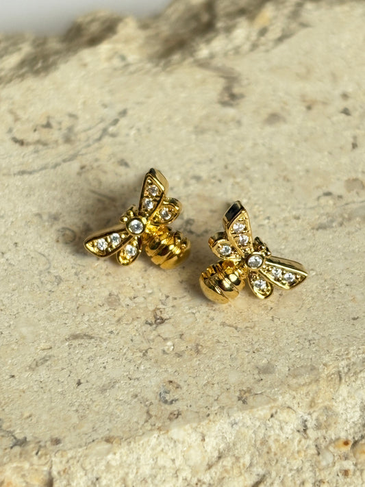 Busy Bee Stud Earrings
