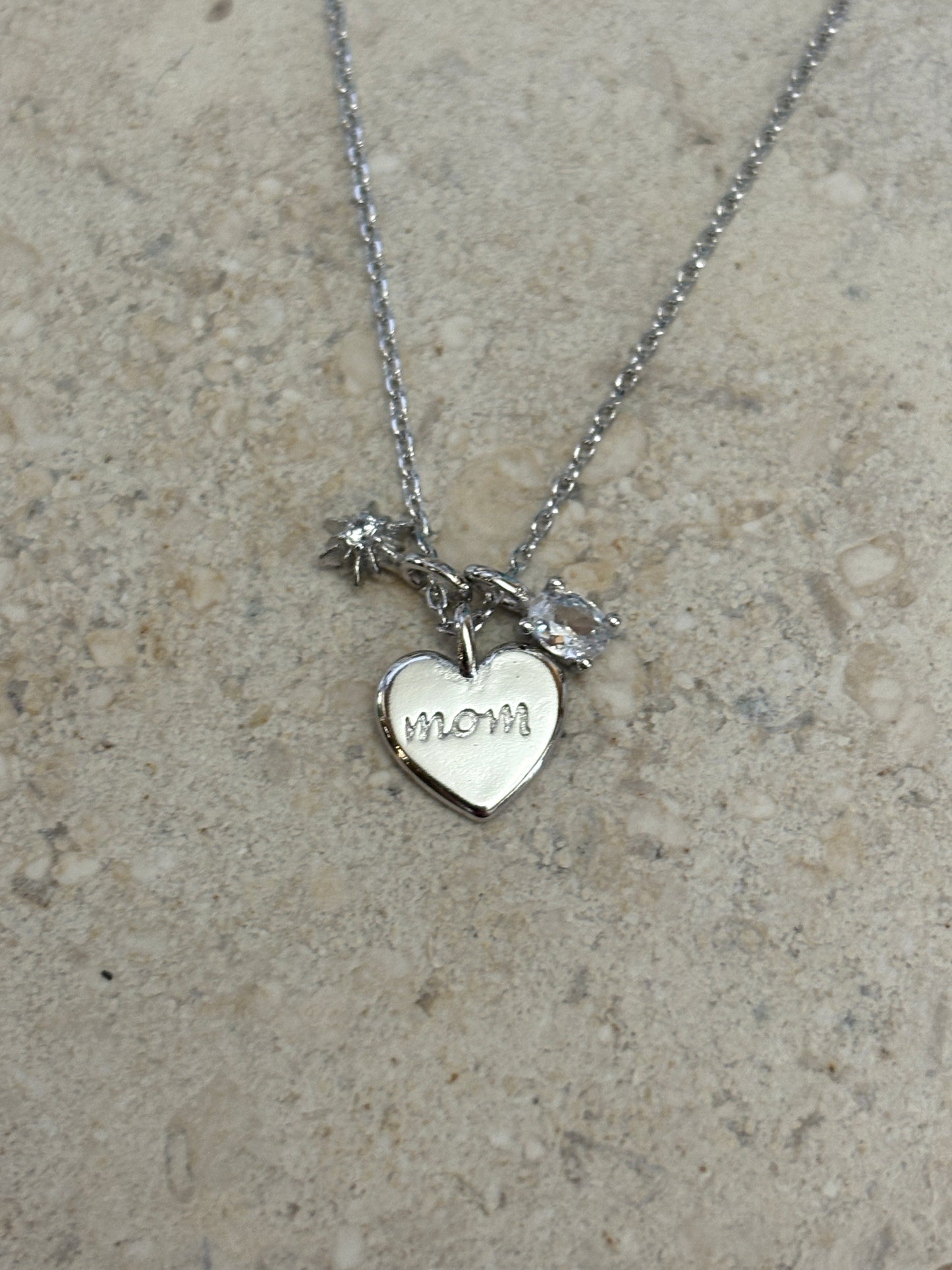 I Heart Mom Necklace