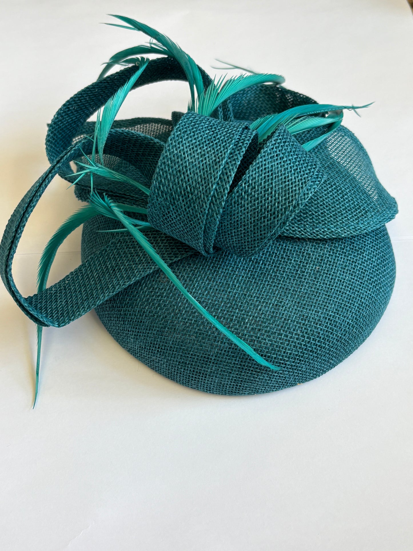 Aquamarine Derby Fascinator