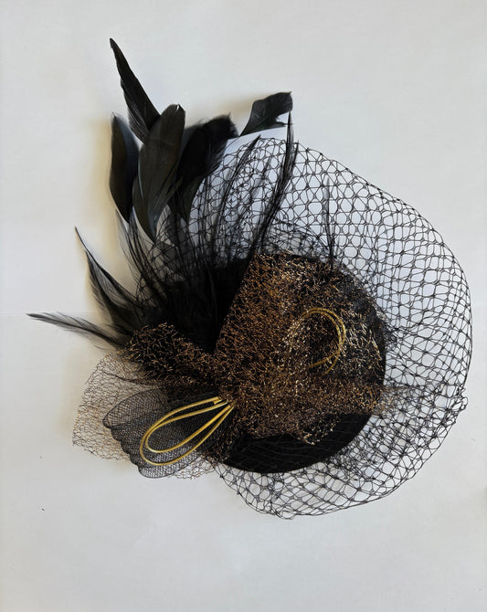 Georgina Black Derby Fascinator